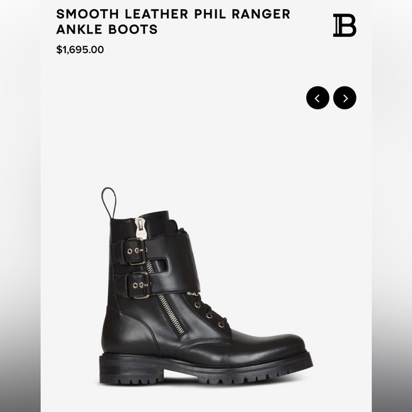 BALMAIN Ranger Boots - Picture 14 of 17